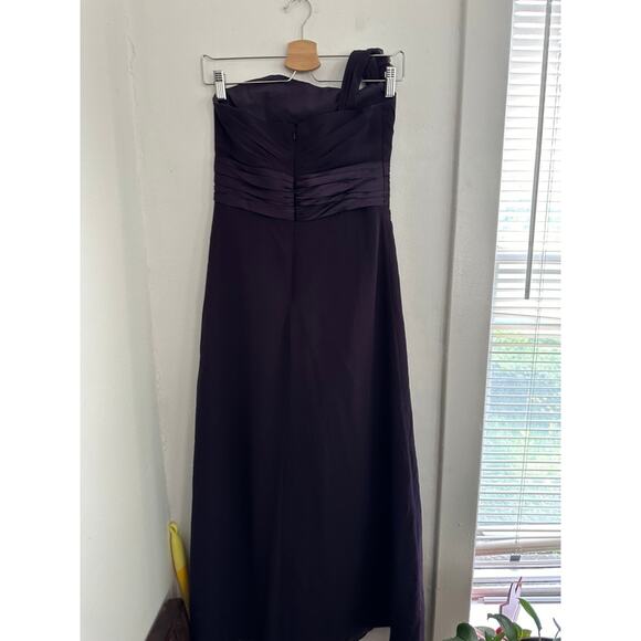 BILL LEVKOFF Girls Purple Bridesmaid Dress | Size 10 - Picture 3 of 4